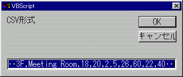 CSV�`���̏��